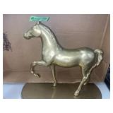 Brass horse