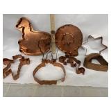 Artisan Copper Cookie Cutters from Michael B
