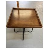 Wood industry side table
