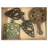 Vintage Cast Iron Trivets