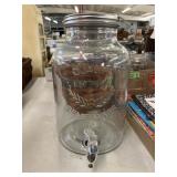 2 gl Glass Drink Dispenser