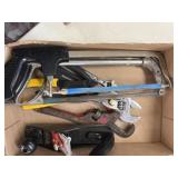 2 Hacksaws, Planer & Wrenches