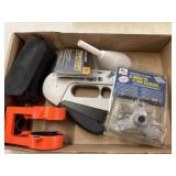 Black & Decker Stapler, Squeeknomore, Door Knob