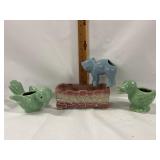 Vintage McCoy & Shawnee Ceramic Planters