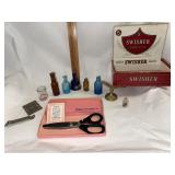Mini for bottles, mini bell and a photo with