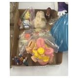 Miss piggy, baby Ganga, hello Kitty and others
