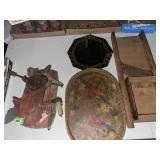 Antiqeish items and a MCM mirror