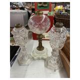 3 Oil Lamp Bases