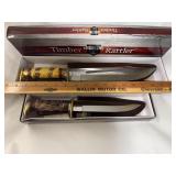 (2) timber rattler knives stainless steel TR 137