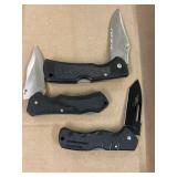 3 Pocket Knives