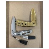 3 Pocket Knives