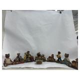 (9) Boydï¿½s bears figurines