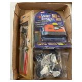 Laser Leveler, Tile Cutter & 4 Casters