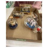 Ships in Bottles & Display Case