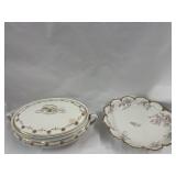 Stuebenville vegetable tureen and haviland