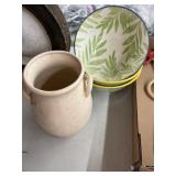 3 Bowls & Ceramic Vase