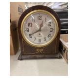 Vintage Plymouth Bee Hive Mantle Clock