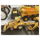Vintage International Harvester Backhoe Loader