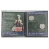 1918, 1943 Walking Lib. Half Dollars(2x), Betsy