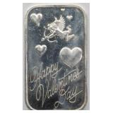 1 oz. t. .999 Fine Silver Bar, 