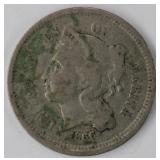 1866 3-Cent Nickel