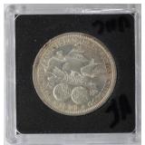 1893 Columbian Expo. Commem. Half Dol., 90%