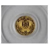 1/200th oz. t. .999 Fine Gold 
