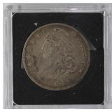 1834 Capped Bust Half Dollar, 90% Silver