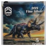 5 Grams .999 Fine Silver 