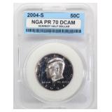 2004-S Kennedy Half Dollar Proof