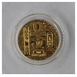 1/200th oz. t. .999 Fine Gold 