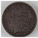 1878 Morgan Silver Dollar, 90% Silver Coin