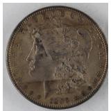 1889 Morgan Silver Dollar, 90% Silver Coin