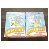 2 1989 Topps baseball wax boxes