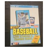 1987 Fleer baseball wax box