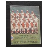 1961 baseball world series Program Reds vs Yankees