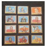 12 1966 Topps Football Cards