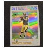 2004 Topps Chrome refractor Ben Roethlisberger
