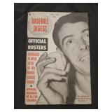 1951 April Baseball Digest, Joe DiMaggio cover