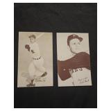 1962 Exhibit Cards: Nellie Fox & Dick Groat,