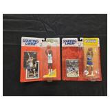 2 NBA Starting Lineup figures: Alonso Mourning &