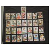 29 1976 Topps football cards
