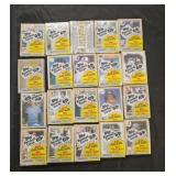 20 1987 Topps Baseball Cello Packs, No Box