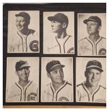 6 Chicago Cubs team-issued photos, circa 1940