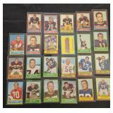 23 1963 Topps football cards
