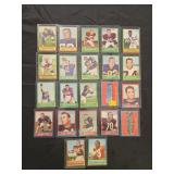 22 1963 Topps football cards
