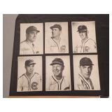 6 Chicago Cubs team-issued photos, circa 1940