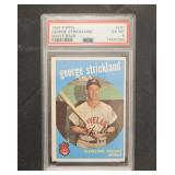 1959 Topps George Strickland #207 White Back