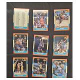 9 1986 Fleer basketball cards, very nice