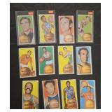 12 1970-71 Topps basketball cards